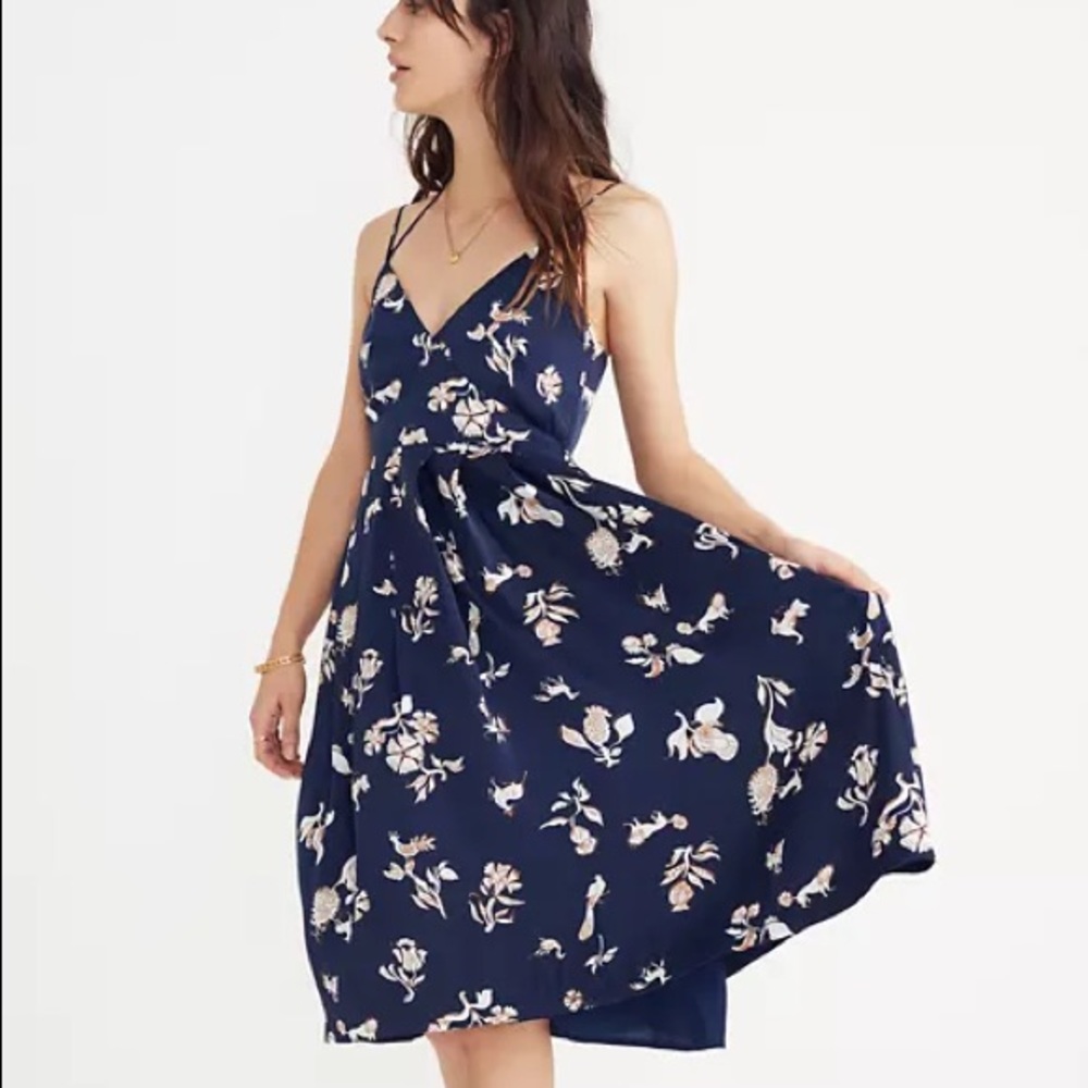 Madewell fern cami dress